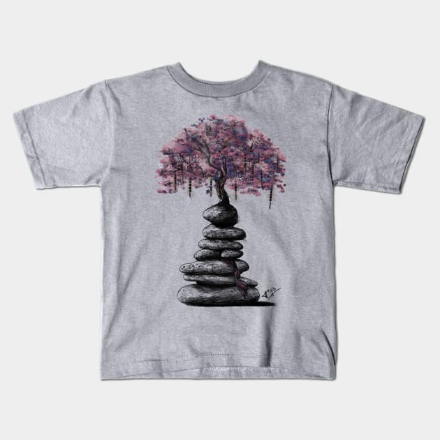 Fleeting Harmony Kids T-Shirt by Greydn